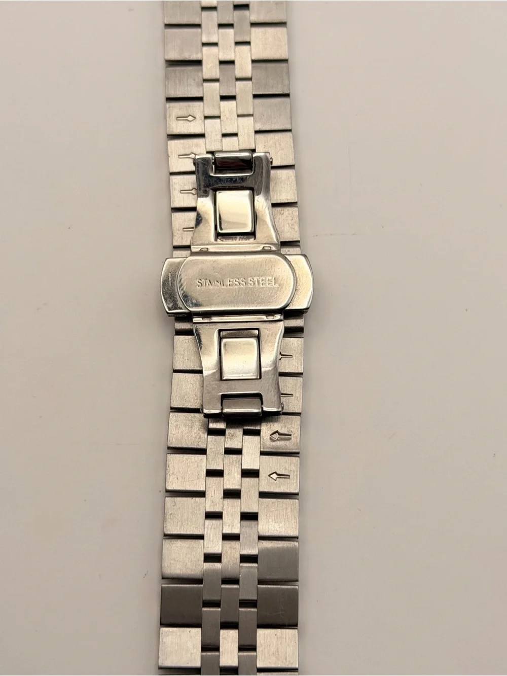 Apple Watch Stainless Steel Jubuly Gold & Silver, 42/44/46/49mm, excellent